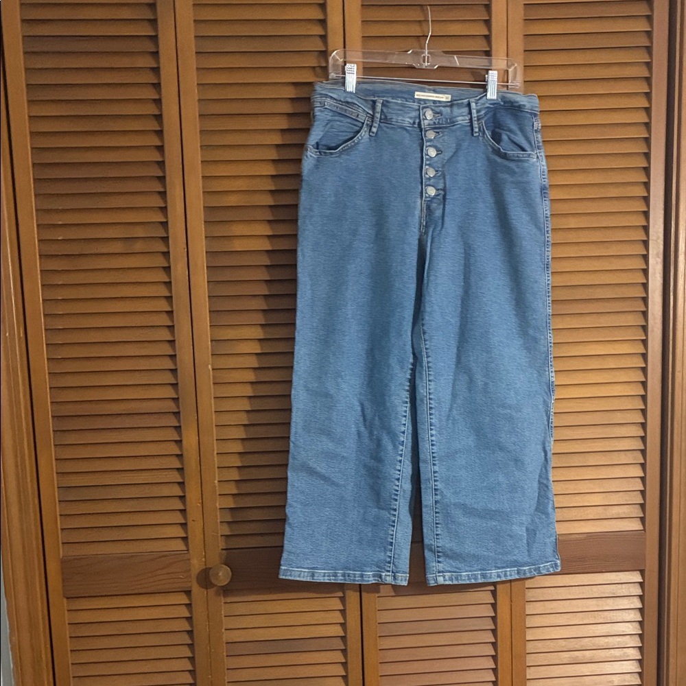 Levi's Light Blue Flare Jeans